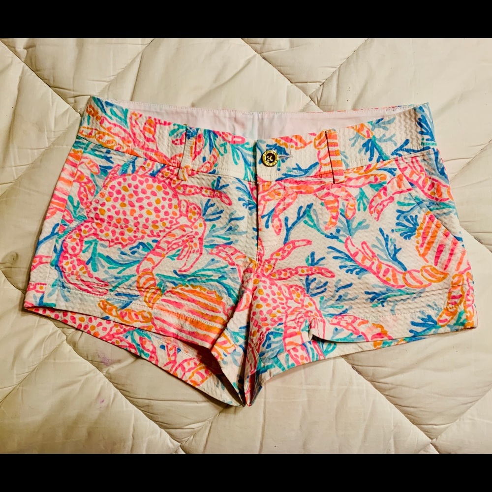 Lilly Pulitzer The Walsh Short Crab Sealife Shorts